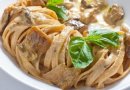 Тальятелле с белыми грибами 🍝