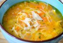 Куриный суп с вермишелью без картошки 🍲