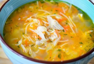 Куриный суп с вермишелью без картошки 🍲