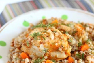 Курица с гречкой в пакете для запекания 🍗