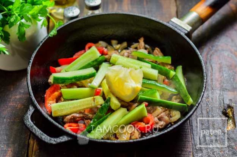 Тайский жареный салат с говядиной 🥗 - Шаг 9
