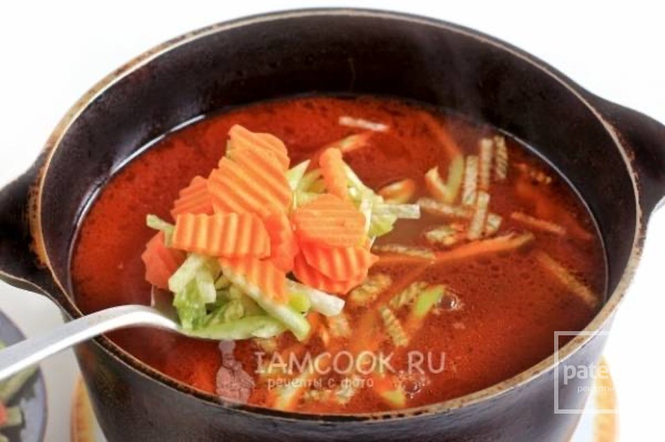 Суп кесме по-киргизски 🍲 - Шаг 7