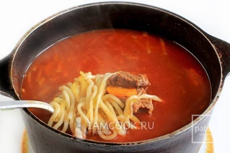 Суп кесме по-киргизски 🍲 - Шаг 8