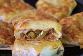 Закуска из лаваша с мясоовощной начинкой
👍🏼