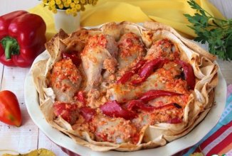 Курица по-армянски в лаваше🍗