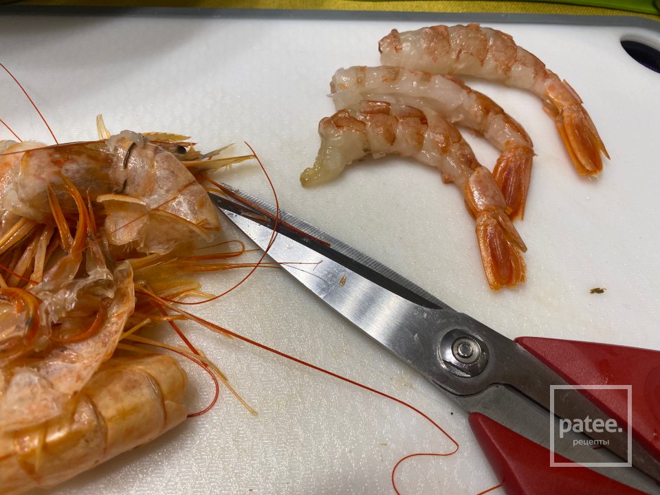 Вьетнамский суп Фо с креветками, кальмарами и осьминогом - Шаг 2