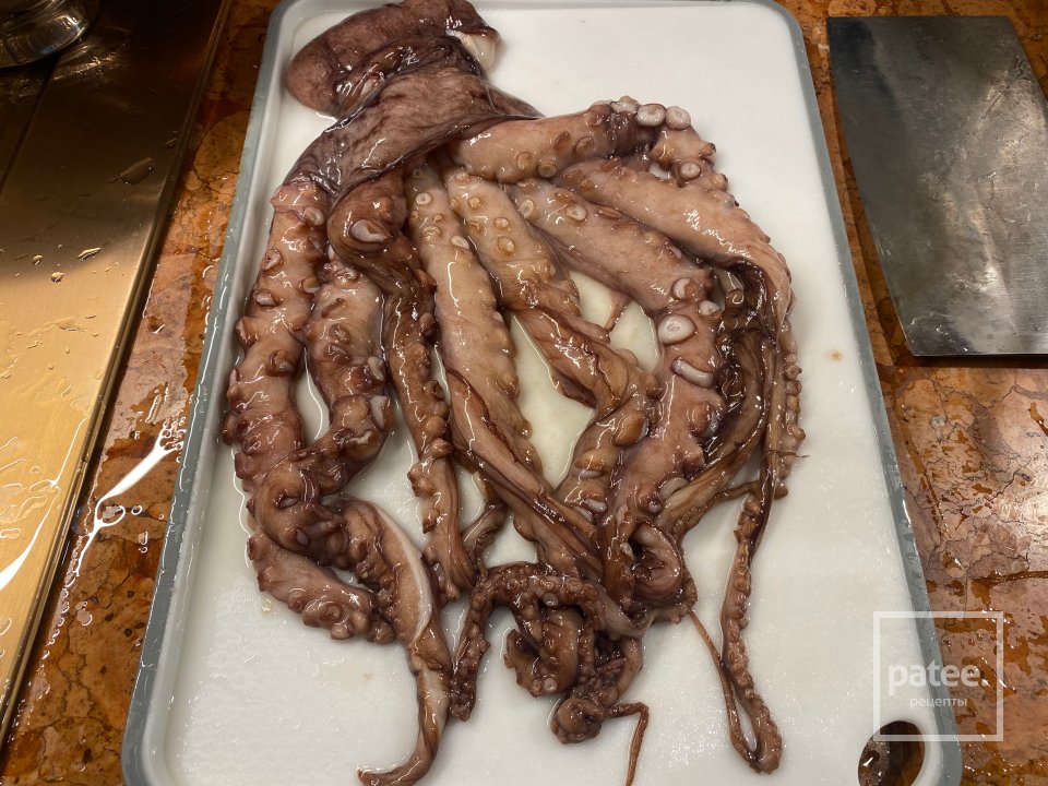 Вьетнамский суп Фо с креветками, кальмарами и осьминогом - Шаг 4