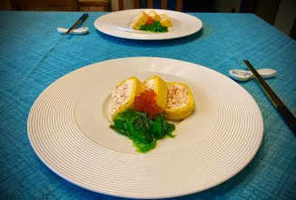 Японский омлет крабовый тамагояки