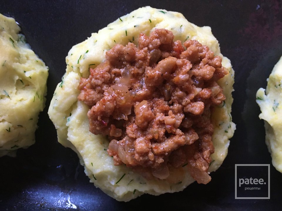 Картофельные гнёзда. - Шаг 6