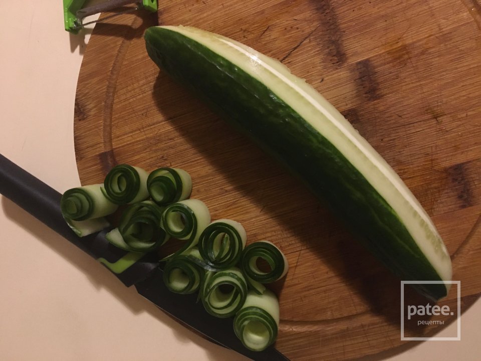 Праздничный салат с осетриной. - Шаг 2