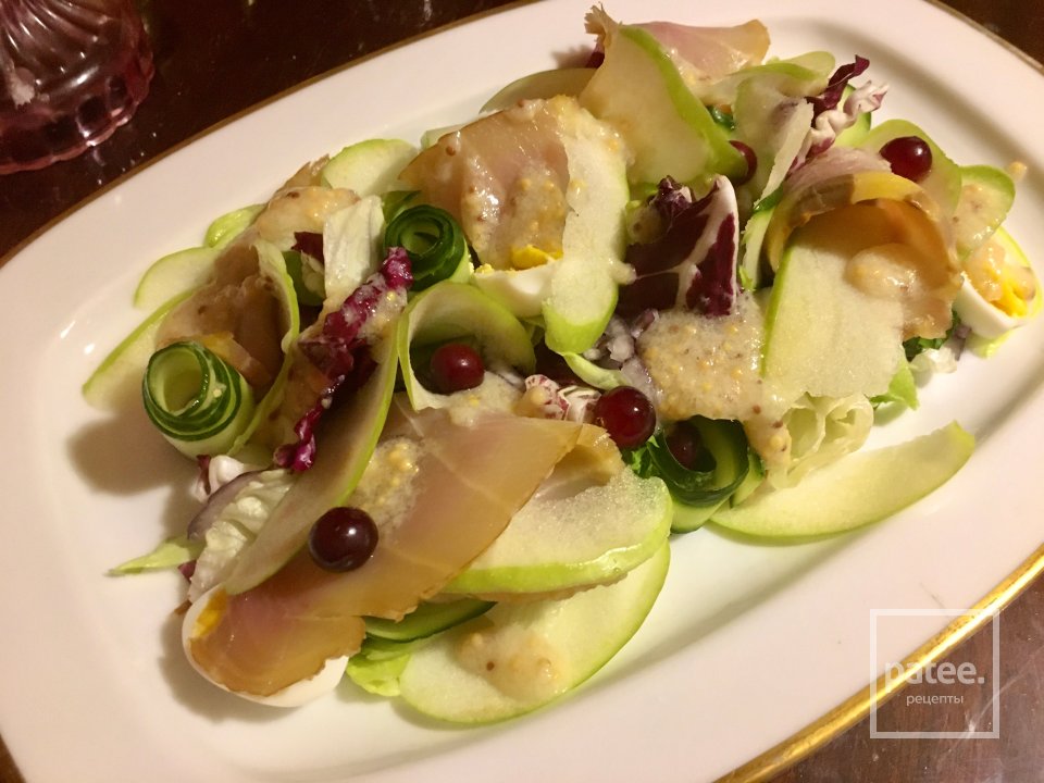 Праздничный салат с осетриной. - Шаг 11