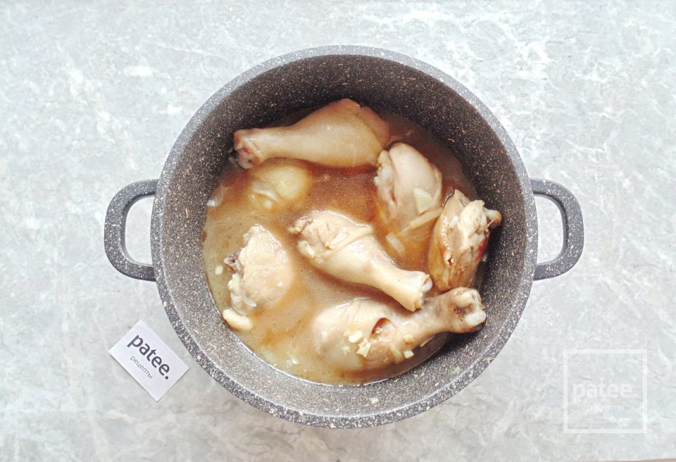 Адобо из курицы - Шаг 8