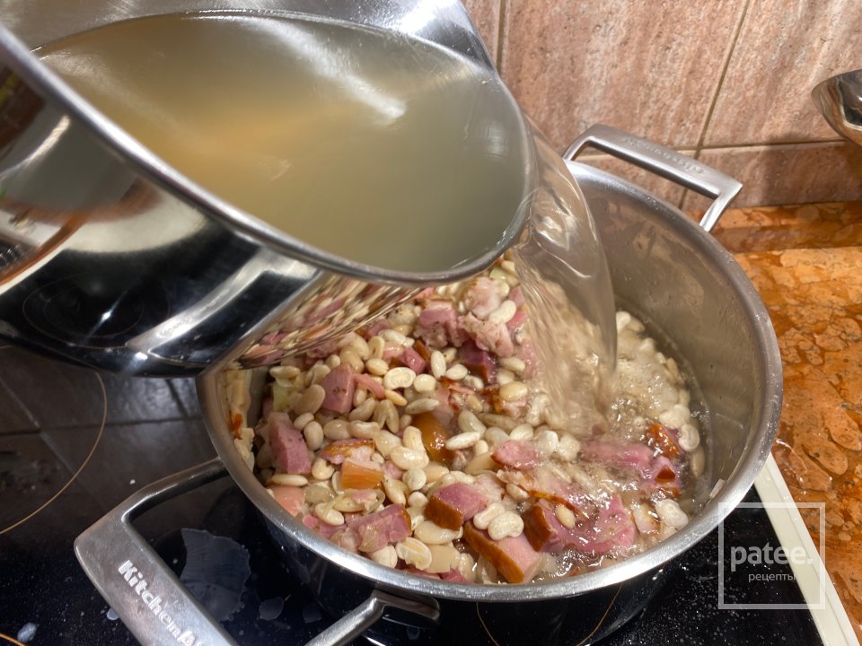 Немецкий Фасолевый Суп - Шаг 9