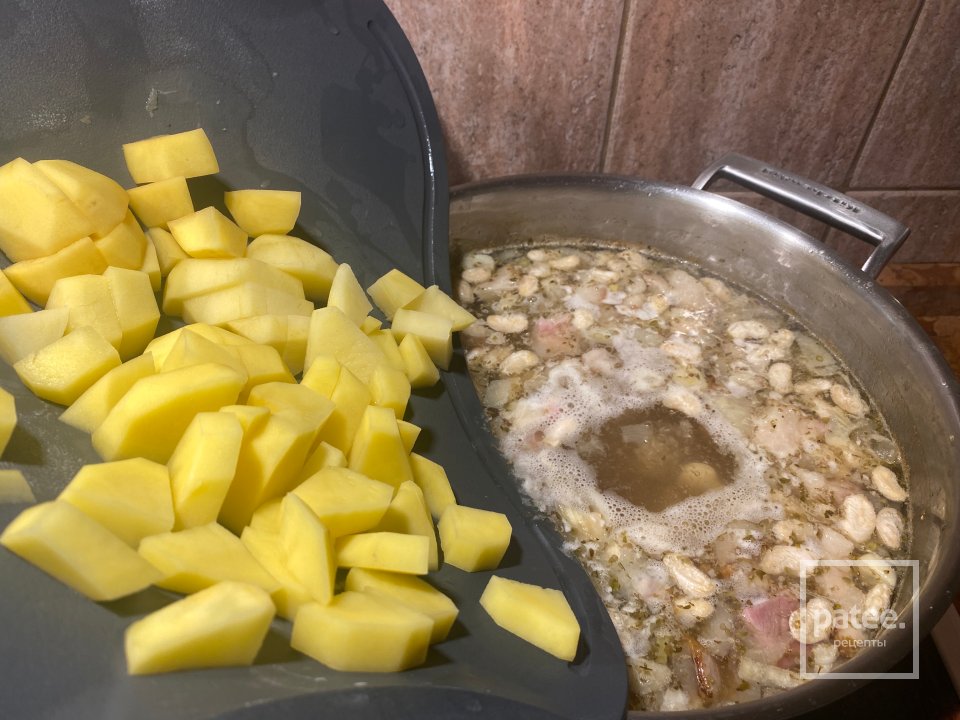 Немецкий Фасолевый Суп - Шаг 10