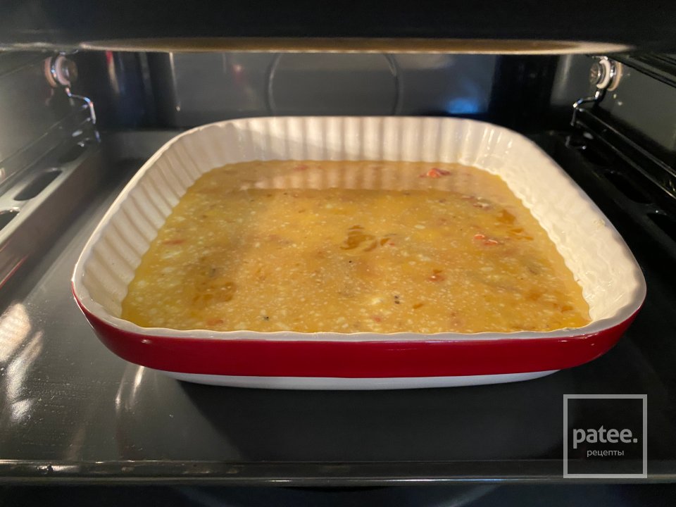 Норвежский творожный омлет с сёмгой - Шаг 8