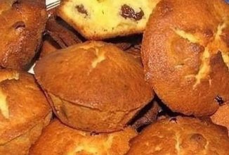 Творожные кексики к чаю