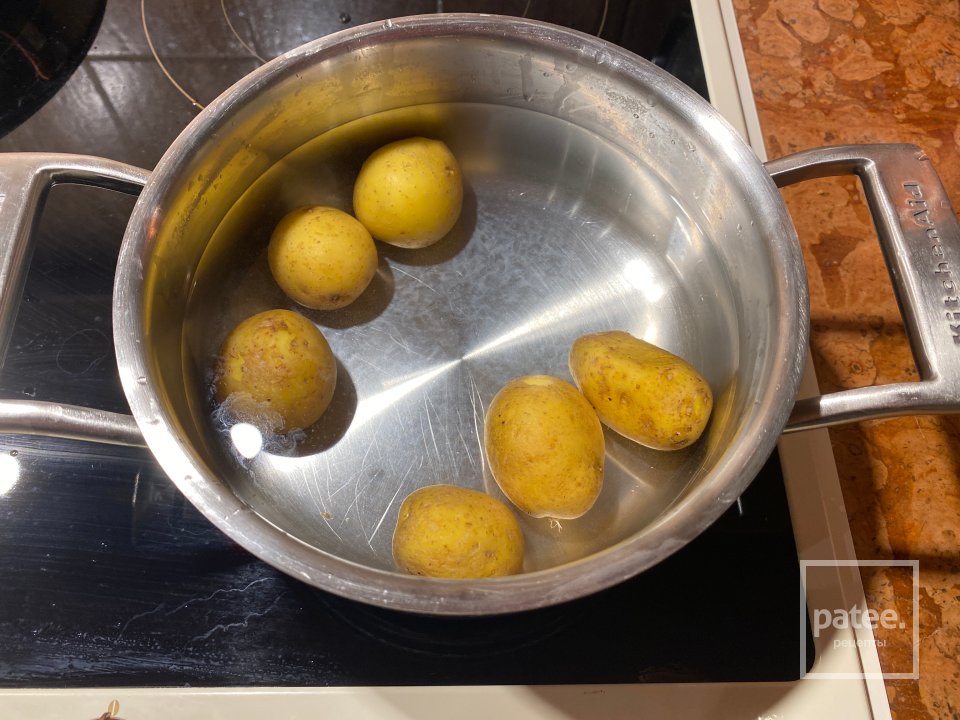 Ягнёнок в травах и миндальной панировке с овощами - Шаг 3