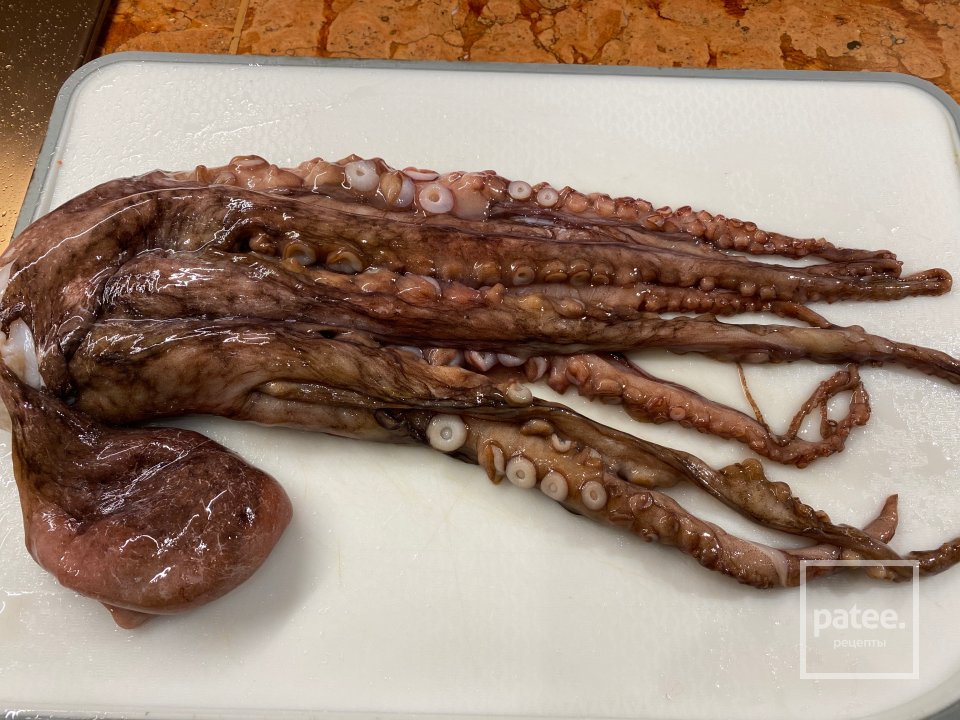 Сэндвич из песчаного осьминога - Шаг 1