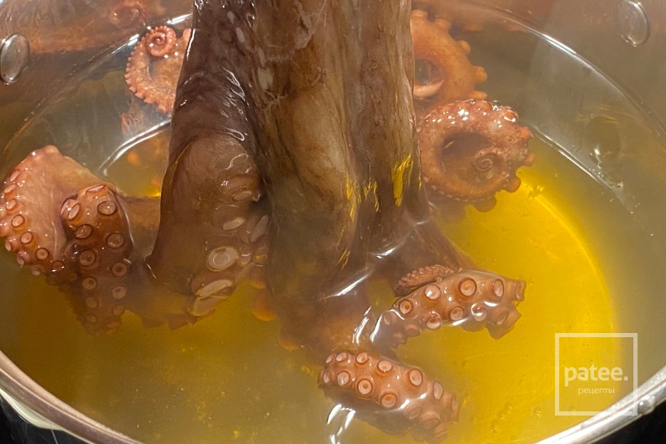 Сэндвич из песчаного осьминога - Шаг 2