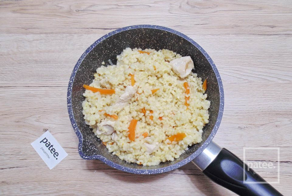 Индейка с булгуром - Шаг 8