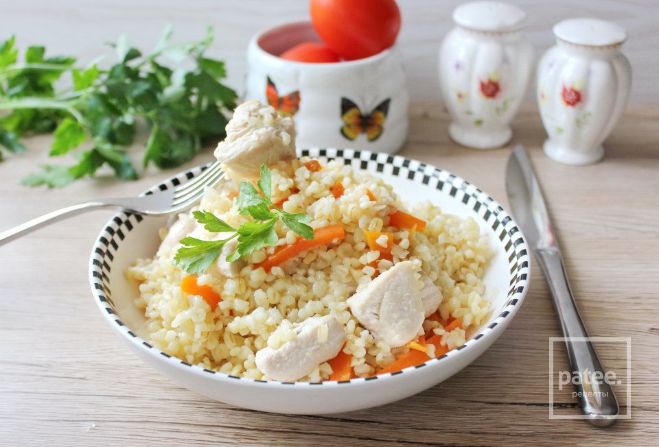 Индейка с булгуром - Шаг 10