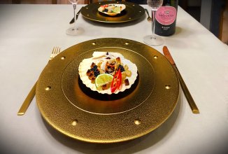 Морской гребешок с трюфелем