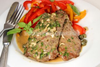Телятина пикката – итальянский шницель под соусом 🥩