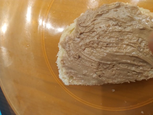Бутерброд  с шоколадом киндер Макси