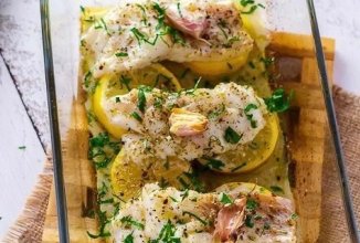 Филе трески в духовке с лимоном 🐠