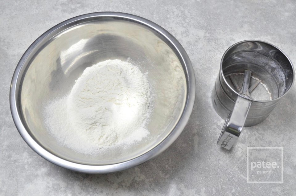 Песочный пирог безе 🍰 - Шаг 4