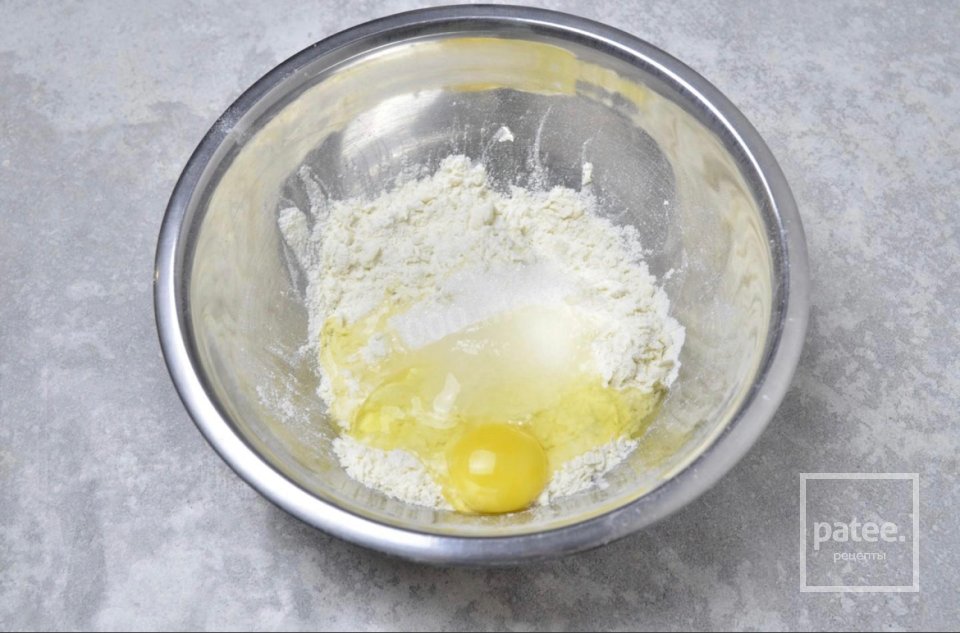 Песочный пирог безе 🍰 - Шаг 6