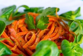 Салат из моркови с лимонным соком 🥗