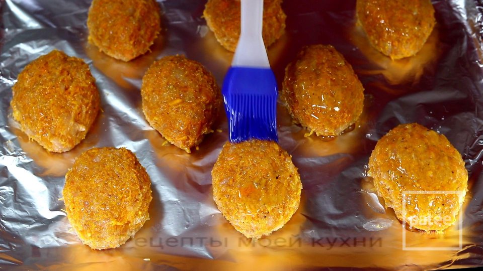 Куриные котлеты с тыквой - Шаг 7