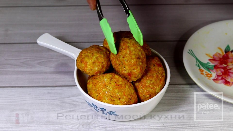Куриные котлеты с тыквой - Шаг 9