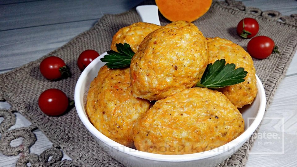 Куриные котлеты с тыквой - Шаг 10