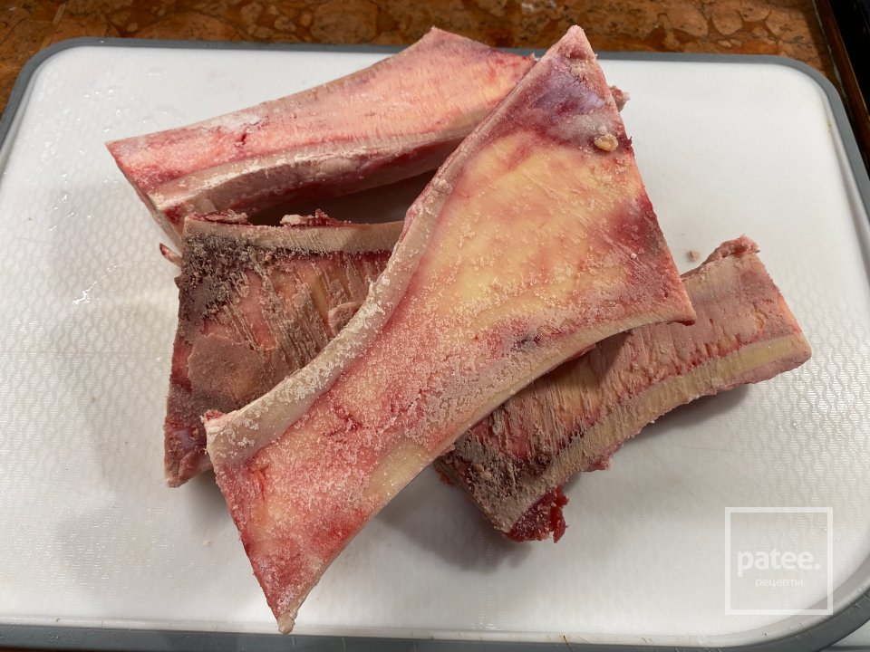 Запечённые Сахарные мозговые кости с птитимом - Шаг 2