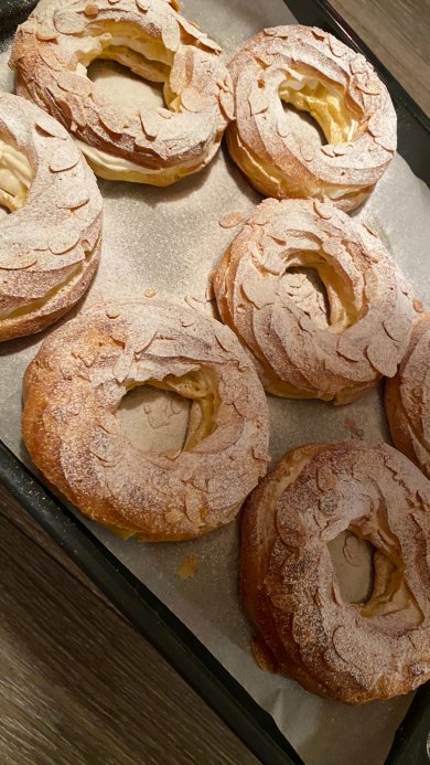 Творожные заварные колечки - Шаг 12