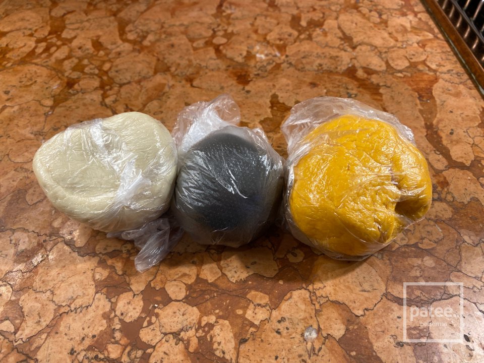 Тигровые пельмени из креветок на пару - Шаг 11