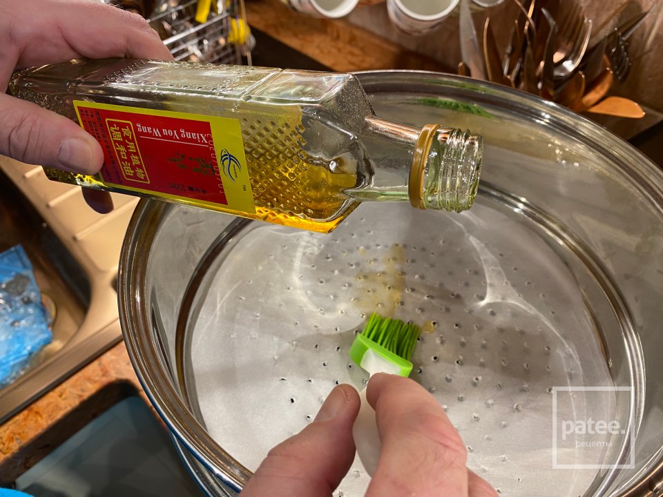 Тигровые пельмени из креветок на пару - Шаг 18