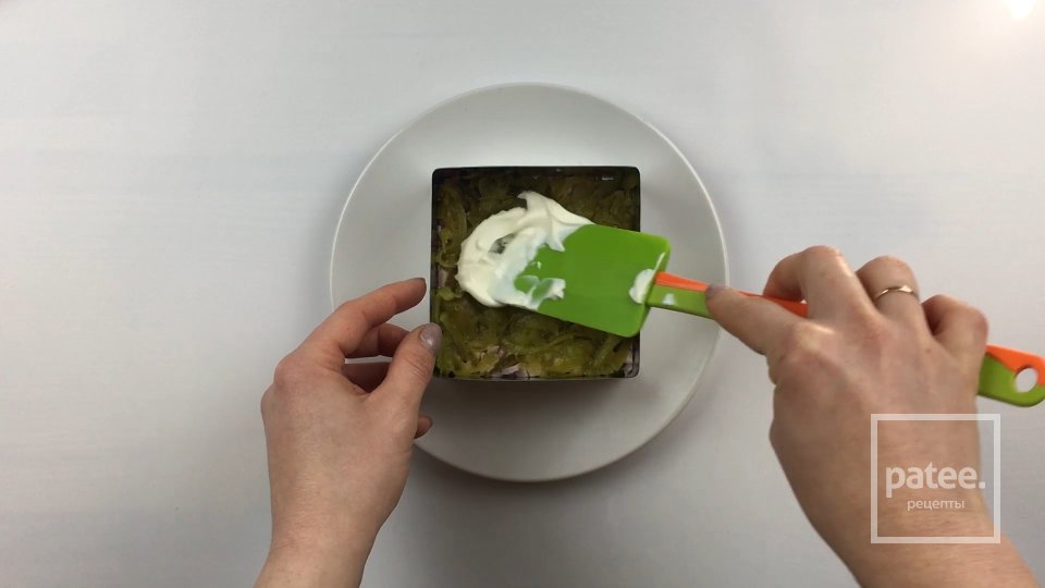 Салат Ветчина под шубой - Шаг 2