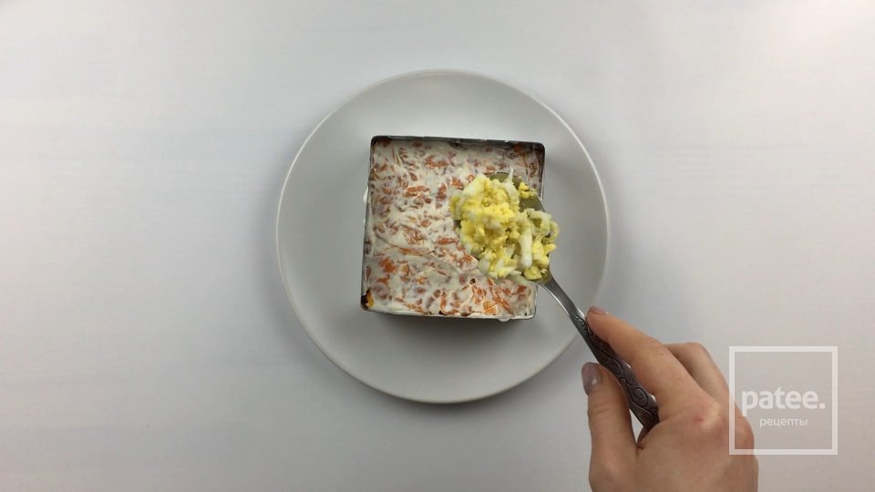 Салат Ветчина под шубой - Шаг 5