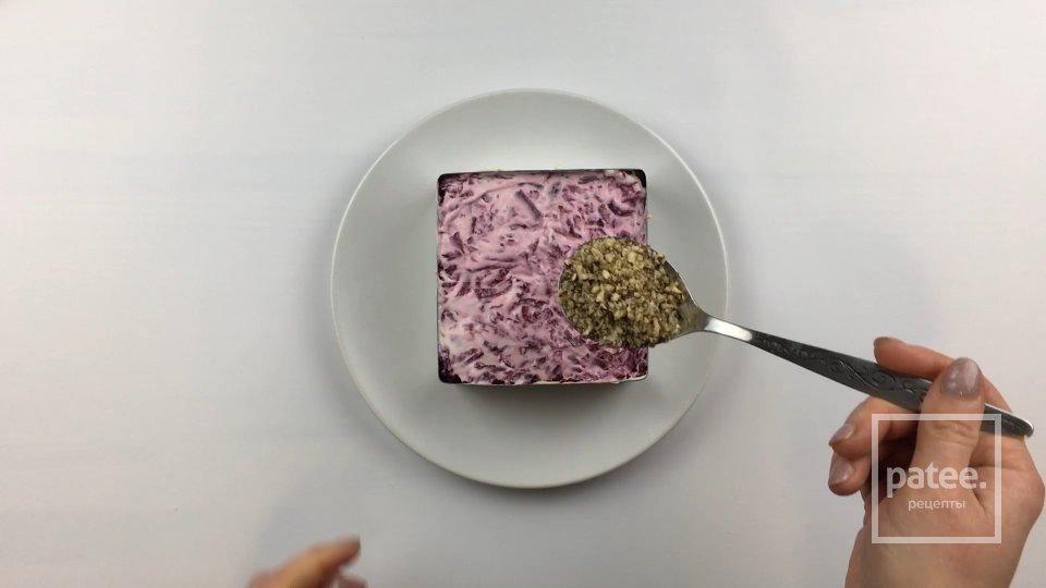 Салат Ветчина под шубой - Шаг 7