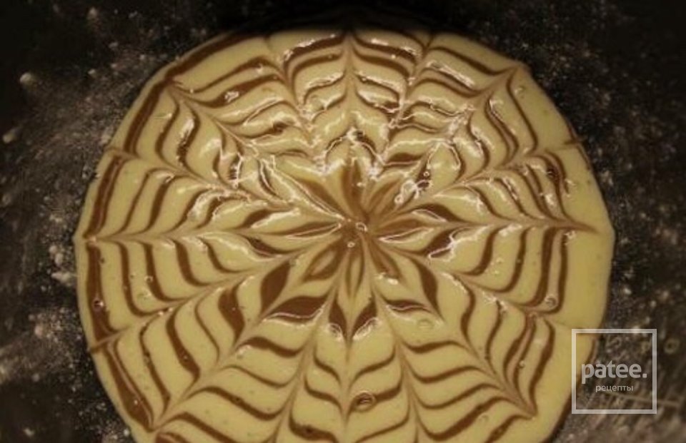 Пирог Зебра - Шаг 2