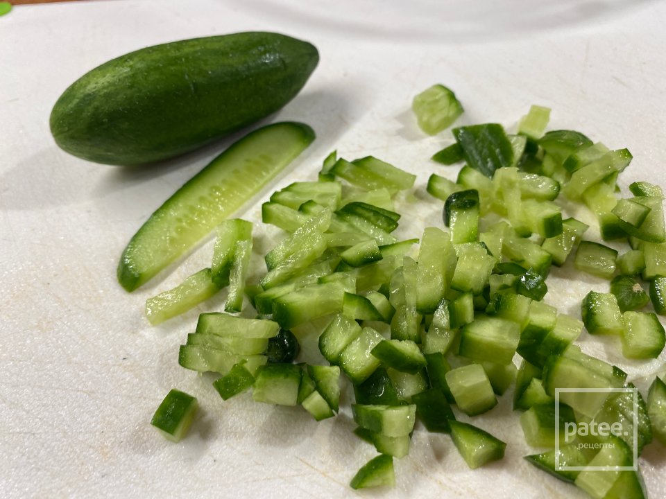 Севиче-Умами из Королевского Краба с грибами еноки и шиитаке - Шаг 4