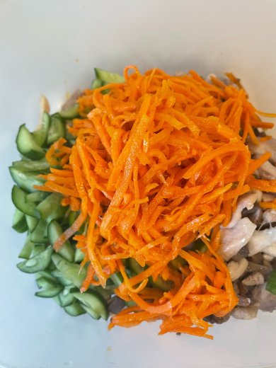 Салат «Восторг» - Шаг 6