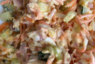 Салат «Фиалки»