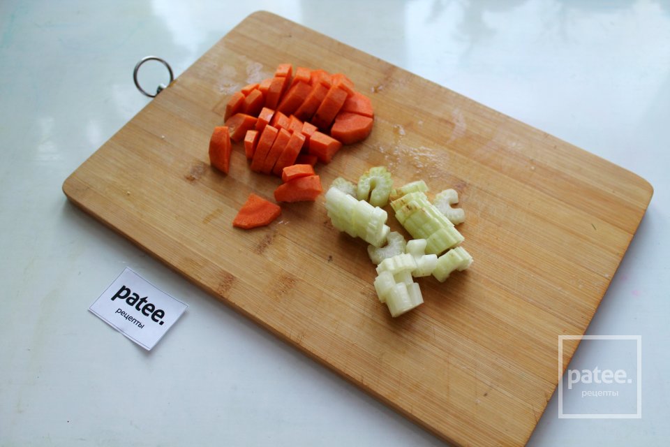 Рыбный суп с красной чечевицей - Шаг 3