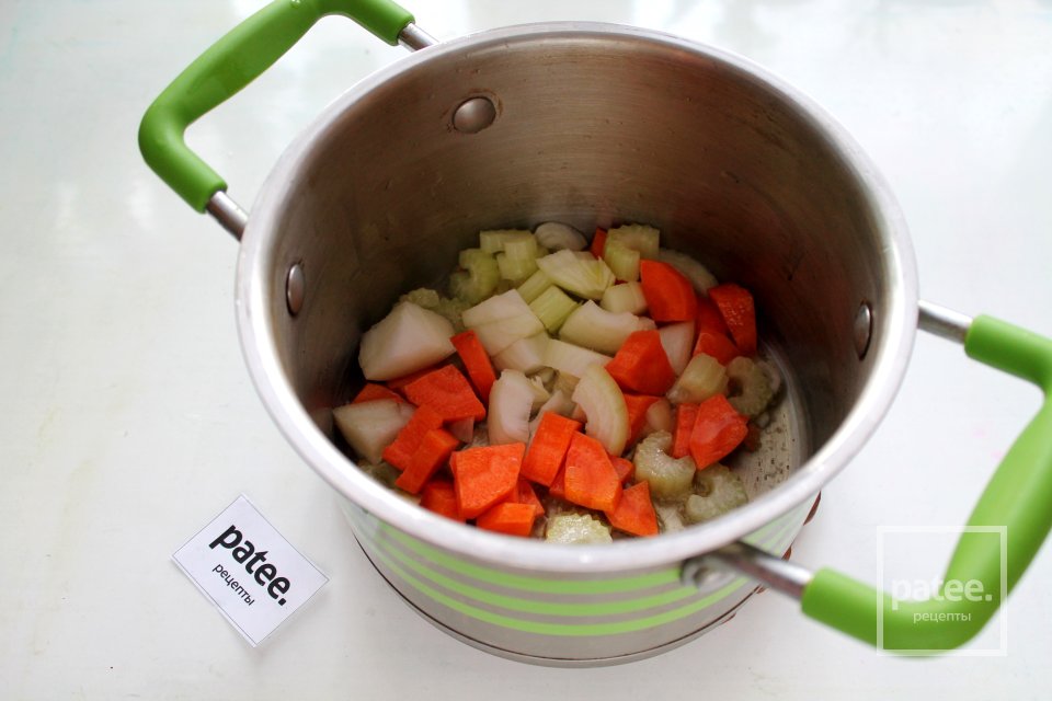 Рыбный суп с красной чечевицей - Шаг 4