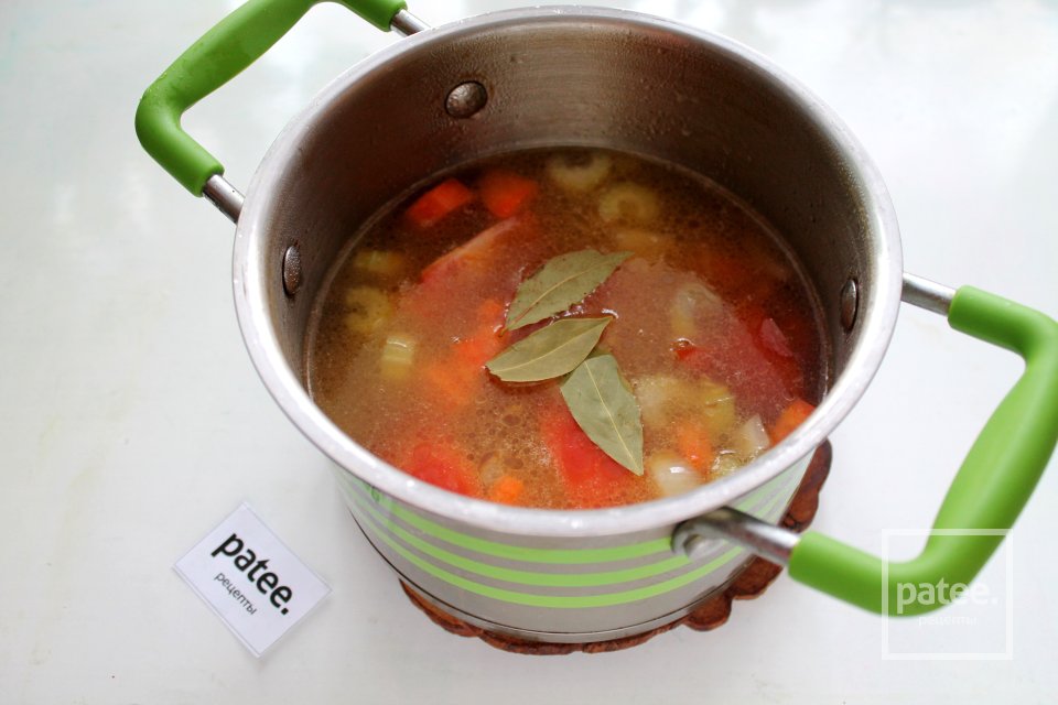 Рыбный суп с красной чечевицей - Шаг 8