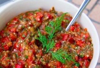 Икра из баклажанов и сладкого перца 👍🏼